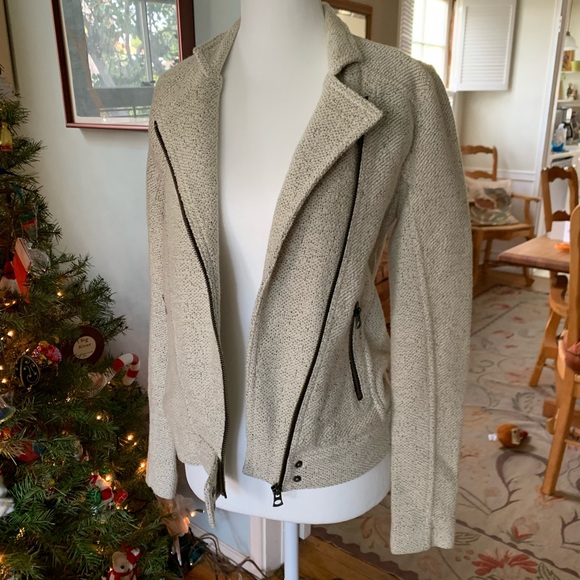 Lucky Brand White Textured Blazer - Picture 4 of 6